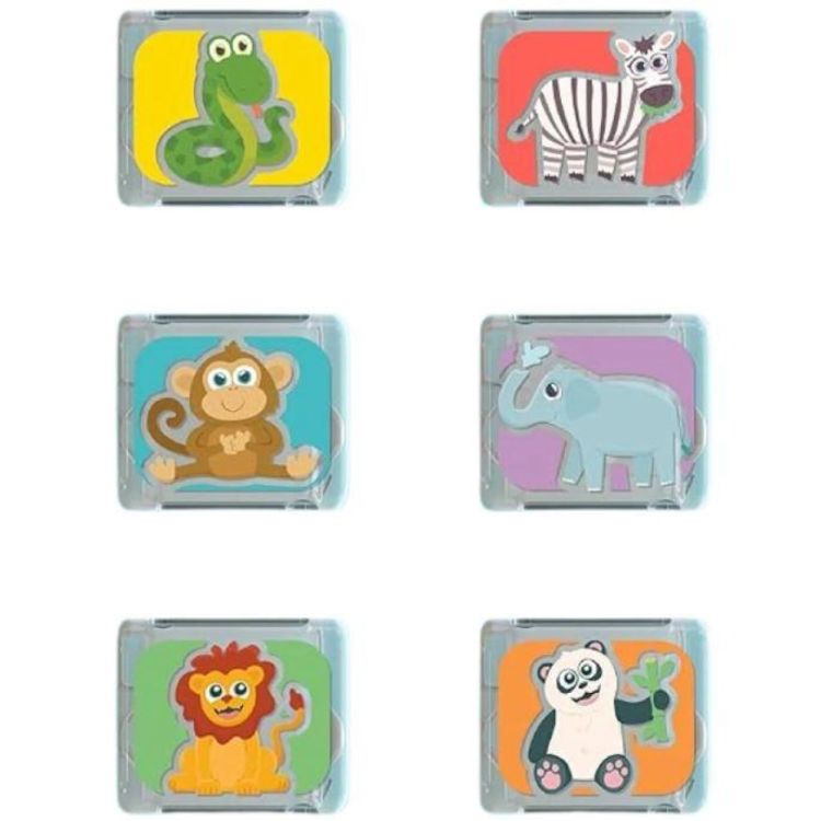 Glo Pals Glo Pals Light-Up Cubes Zoo (GP 6PK ZOO) - SPADT - speelgoed met advies