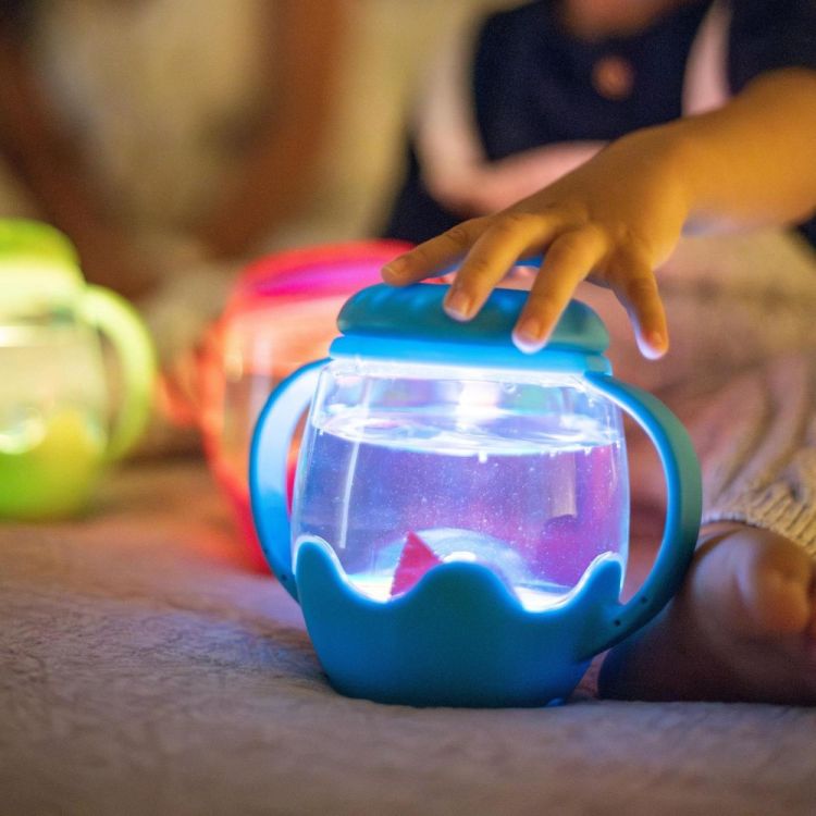 Glo Pals Glo pals Mini Sensory Play Jar blue (GPMINIJAR-BLUE) - SPADT - speelgoed met advies