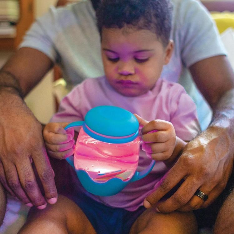Glo Pals Glo pals Mini Sensory Play Jar blue (GPMINIJAR-BLUE) - SPADT - speelgoed met advies