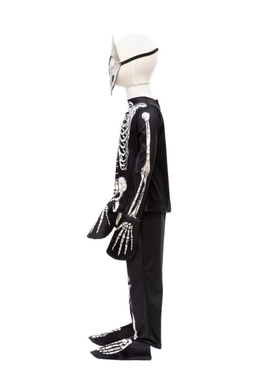 Great Pretenders Glow In The Dark Skeleton, Shirt, Pants and Mask (65895) - SPADT - speelgoed met advies