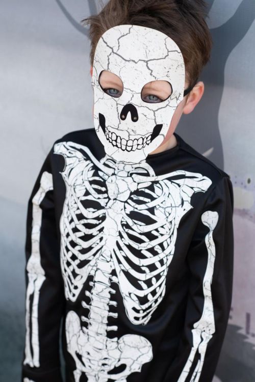 Great Pretenders Glow In The Dark Skeleton, Shirt, Pants and Mask (65895) - SPADT - speelgoed met advies