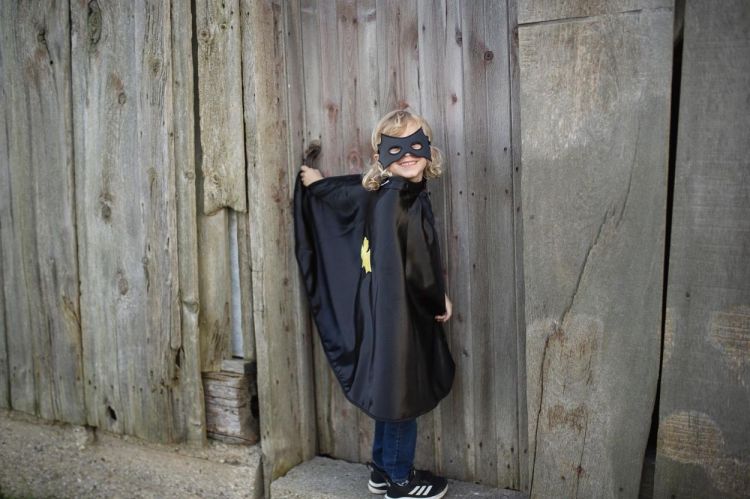 Great Pretenders Reversible Cape Spider/Bat met Masker (55273) - SPADT - speelgoed met advies