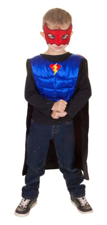 Great Pretenders Reversible Superhero Tunic/Cape/Mask (67485) - SPADT - speelgoed met advies