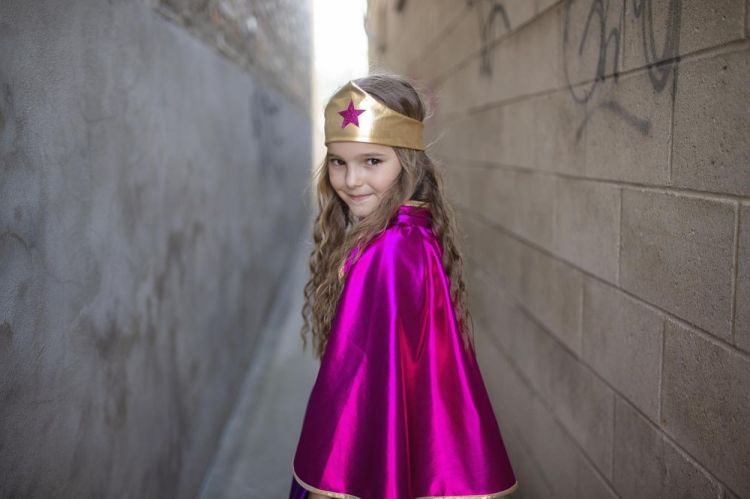 Great Pretenders Superhero Star Dress/Cape/Headpice (67925) - SPADT - speelgoed met advies