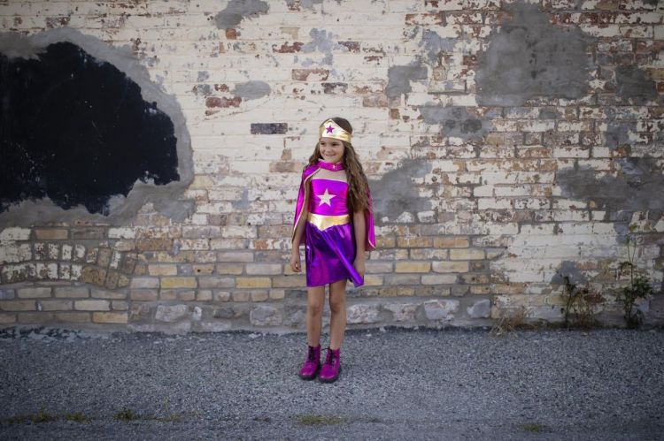 Great Pretenders Superhero Star Dress/Cape/Headpice (67925) - SPADT - speelgoed met advies