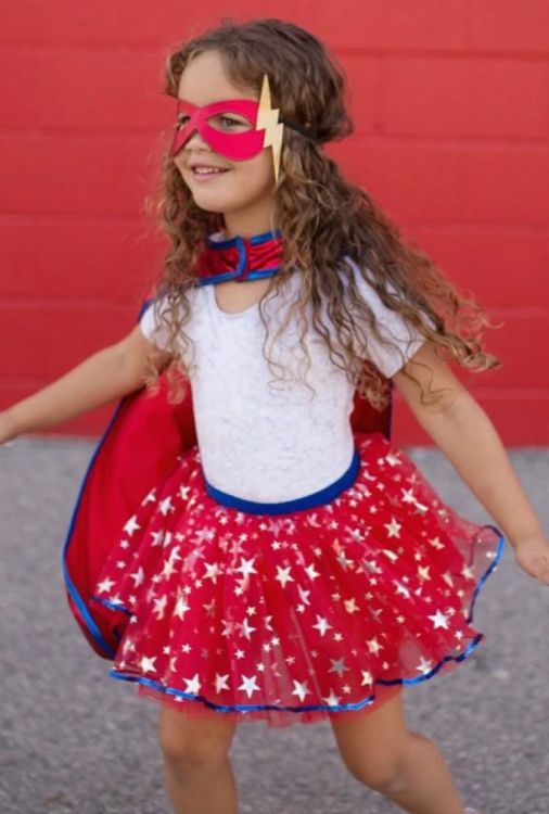 Great Pretenders Superhero Tutu/Cape/Mask (67677) - SPADT - speelgoed met advies