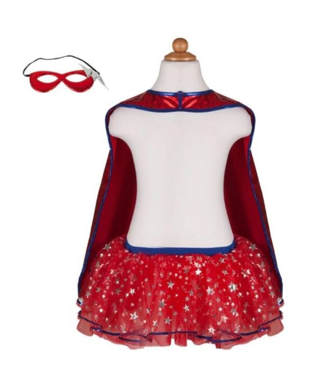 Great Pretenders Superhero Tutu/Cape/Mask (67677) - SPADT - speelgoed met advies