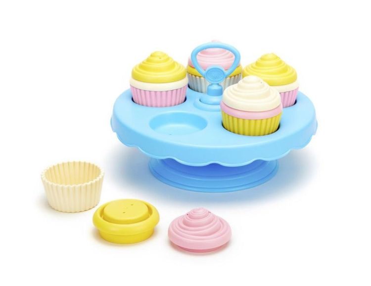 Green Toys Cupcake Set (4380) - SPADT - speelgoed met advies