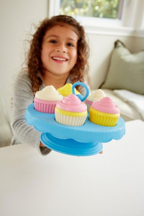 Green Toys Cupcake Set (4380) - SPADT - speelgoed met advies