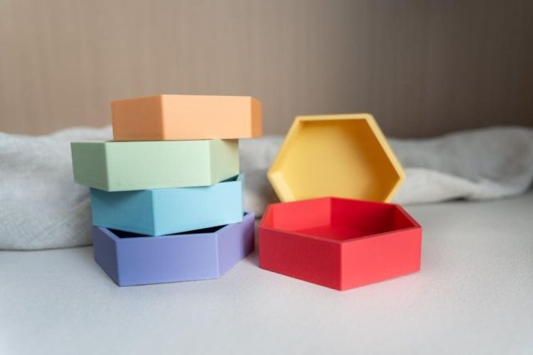 Grennn Mandigo Regenboog Pastel Zeshoekig () - SPADT - speelgoed met advies