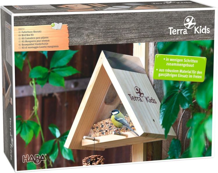 Haba Bouwpakket Voederhuisje Terra Kids (306014) - SPADT - speelgoed met advies