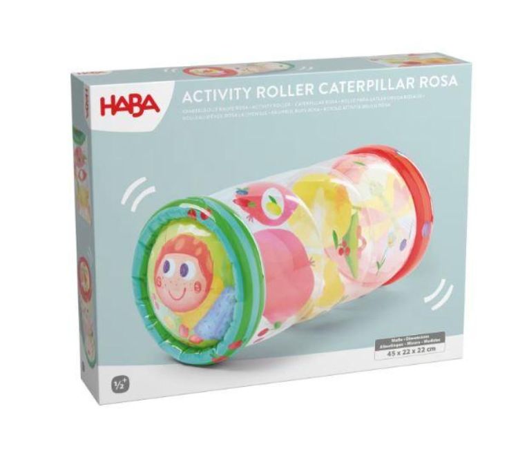 Haba Kruiprol Rups Rosa (2014468001) - SPADT - speelgoed met advies