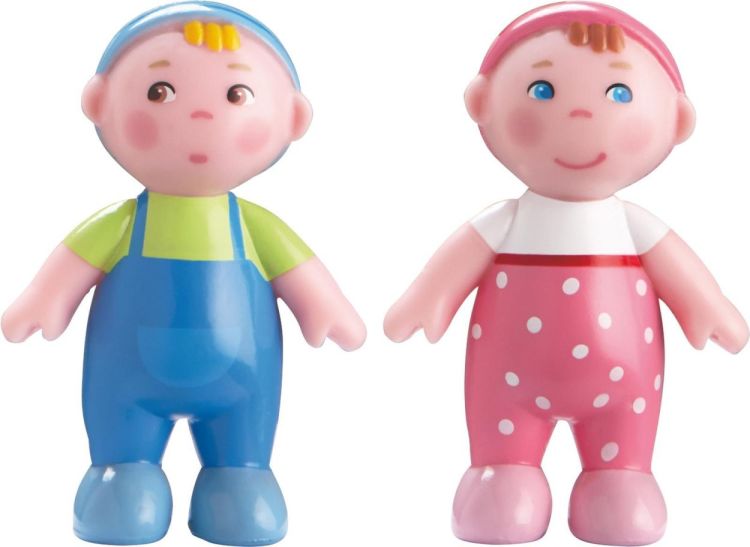 Haba Little Friends Baby's Marie en Max (302010) - SPADT - speelgoed met advies