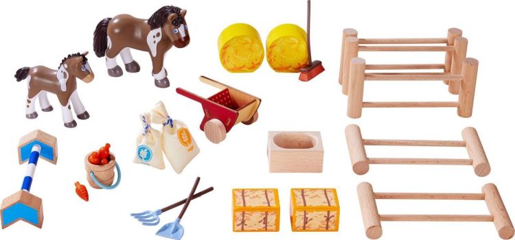 Haba Little Friends Manege Paardengeluk (306156) - SPADT - speelgoed met advies