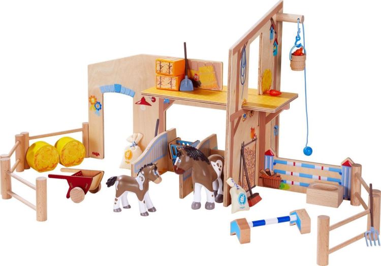 Haba Little Friends Manege Paardengeluk (306156) - SPADT - speelgoed met advies