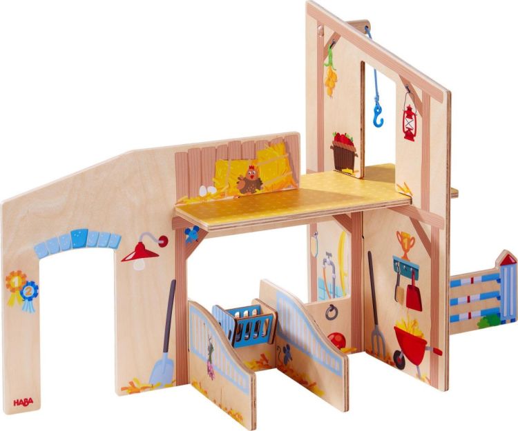 Haba Little Friends Manege Paardengeluk (306156) - SPADT - speelgoed met advies