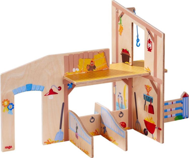 Haba Little Friends Manege Paardengeluk (306156) - SPADT - speelgoed met advies