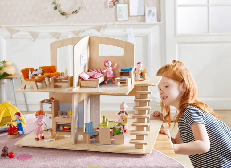 Haba Little Friends Poppenhuis Stadsvilla (305638) - SPADT - speelgoed met advies