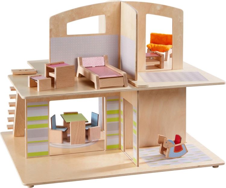 Haba Little Friends Poppenhuis Stadsvilla (305638) - SPADT - speelgoed met advies