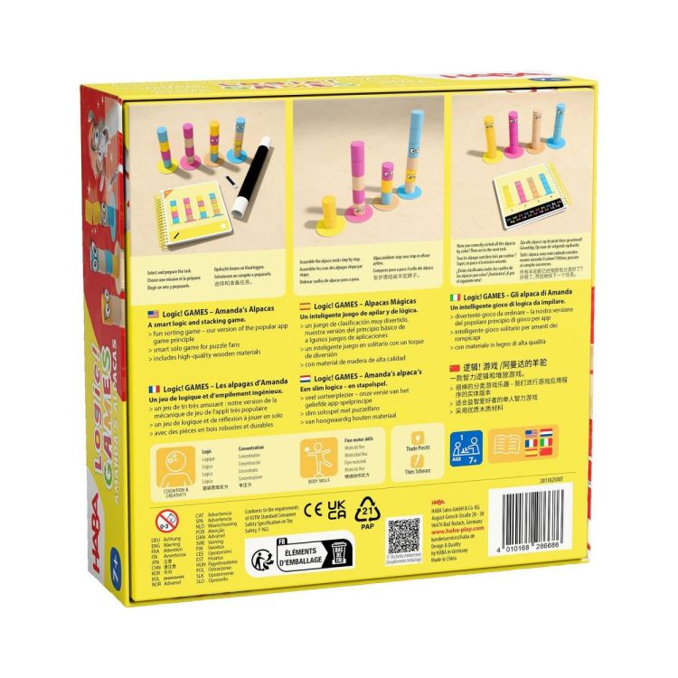 Haba Logic! Games Amanda's Alpaca's (2011825007) - SPADT - speelgoed met advies