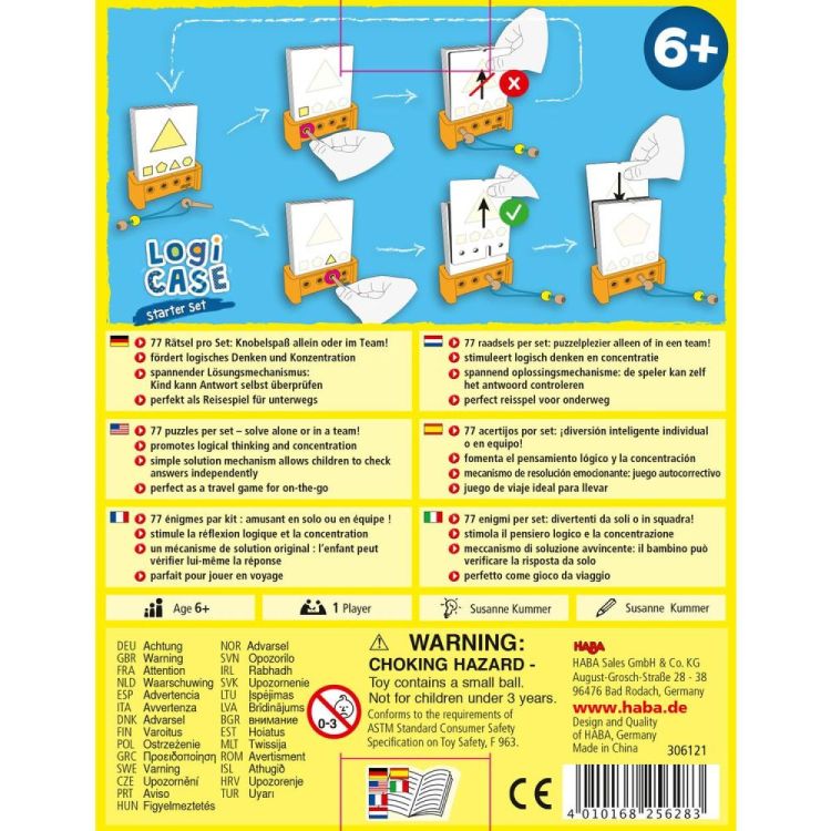 Haba LogiCASE Starterset 6+ (1306121001) - SPADT - speelgoed met advies