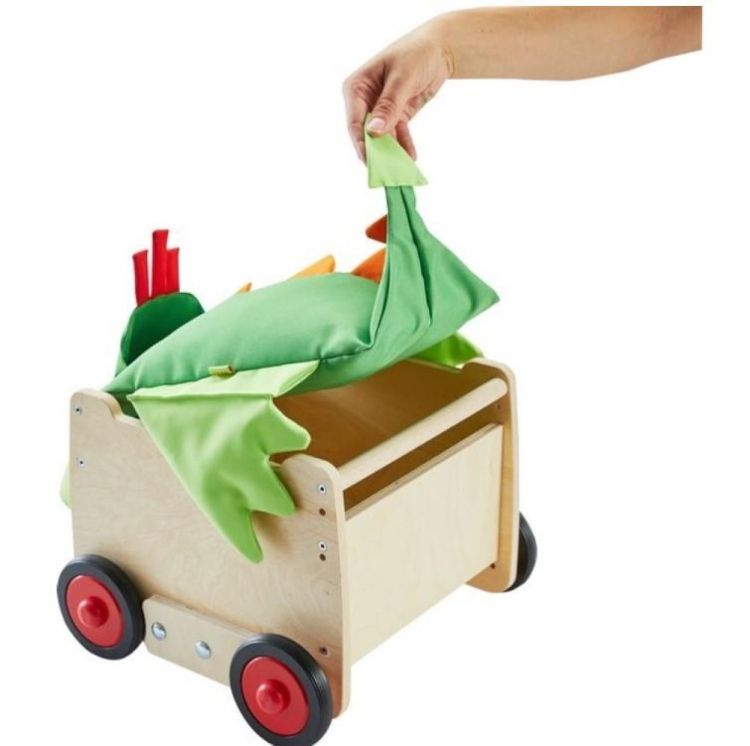 Haba Loopwagen Drakenbox (306693) - SPADT - speelgoed met advies