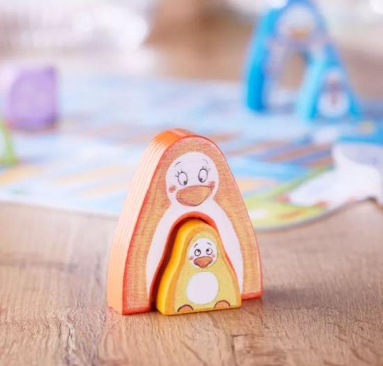 Haba Mijn Eerste Spellen - Hup, Kleine Pinguïn, Hup! (307056) - SPADT - speelgoed met advies