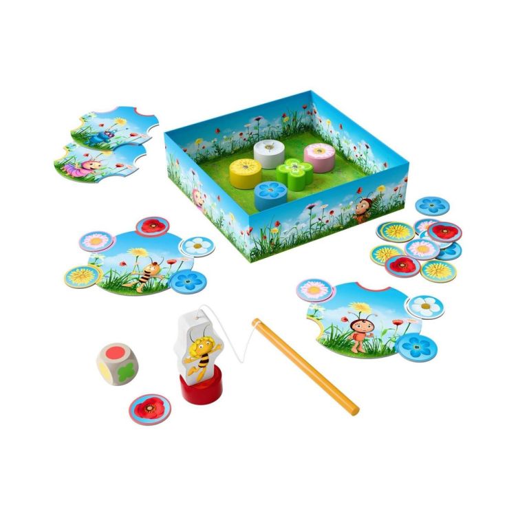 Haba Mijn Eerste Spellen 'Maya De Bij Bloemen Hengelen' (2014495002) - SPADT - speelgoed met advies