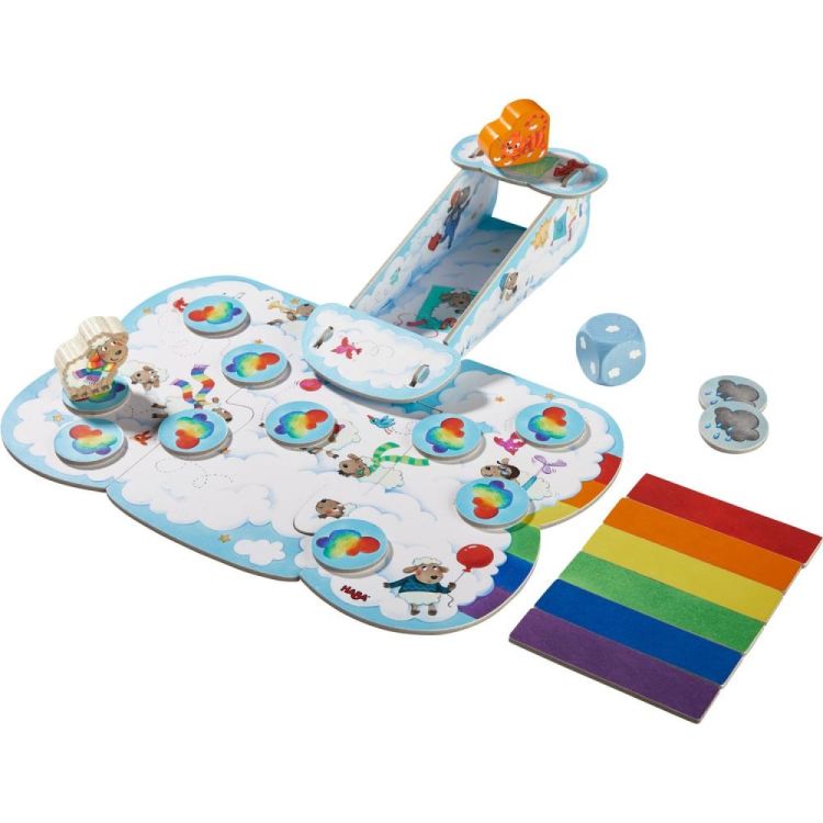 Haba Mijn Eerste Spellen - Op de Regenboog (NL Handleiding) (304189) - SPADT - speelgoed met advies