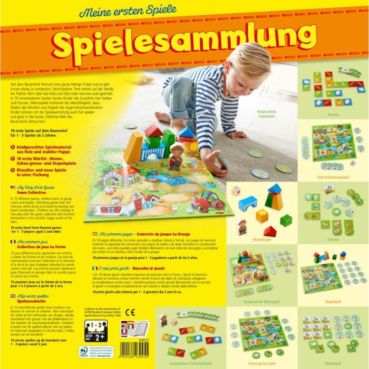 Haba Mijn Eerste Spellen - Spellencollectie (304223) - SPADT - speelgoed met advies