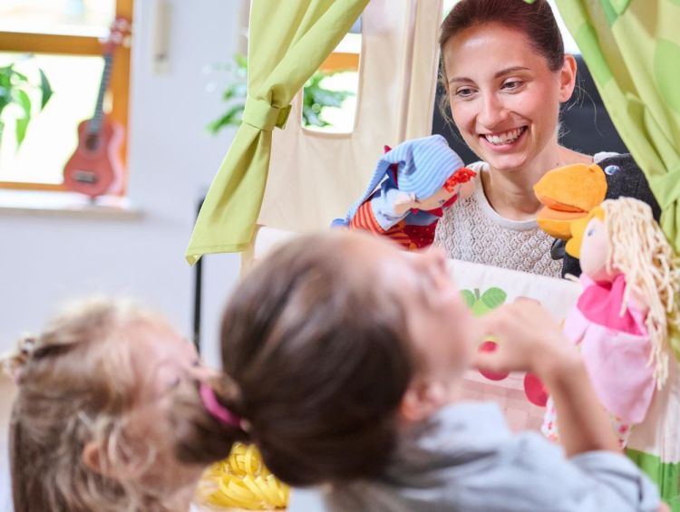 Haba Poppenkast Boomgaard (306184) - SPADT - speelgoed met advies