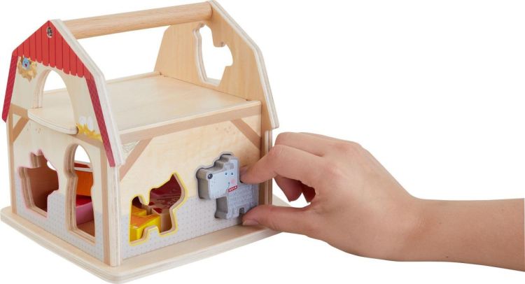 Haba Sorteerbox 'Boerderij' (306625) - SPADT - speelgoed met advies