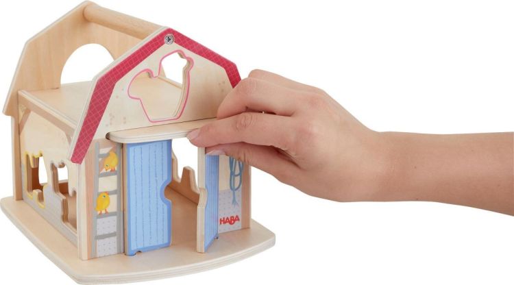Haba Sorteerbox 'Boerderij' (306625) - SPADT - speelgoed met advies