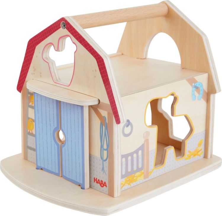 Haba Sorteerbox 'Boerderij' (306625) - SPADT - speelgoed met advies