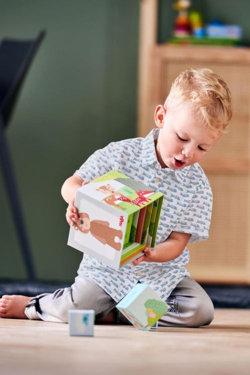 Haba Stapelblokken 'Bosvrienden' (306546) - SPADT - speelgoed met advies