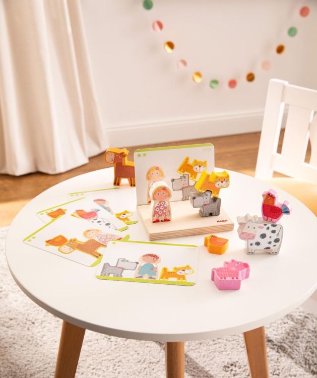 Haba Stapelspel Boerderij (1306707001) - SPADT - speelgoed met advies