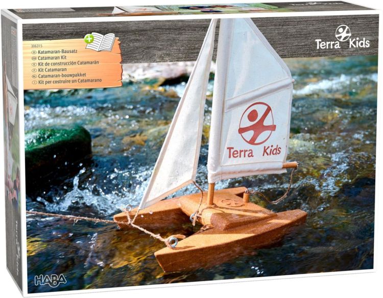 Haba Terra Kids Catamaran (306315) - SPADT - speelgoed met advies