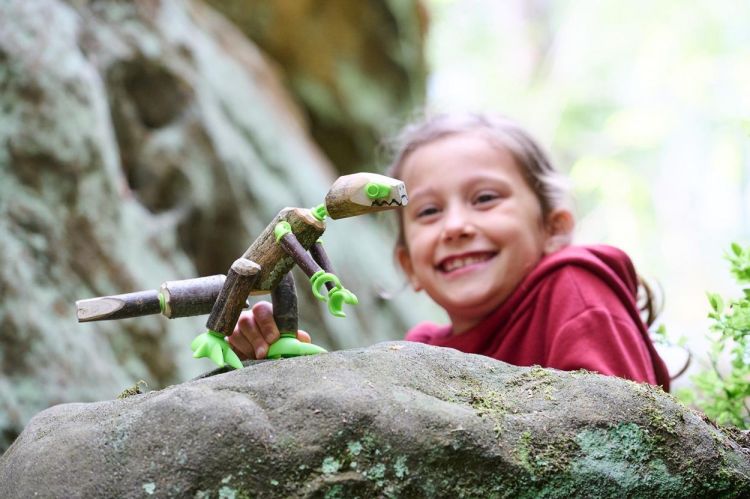 Haba Terra Kids Connectors 'Dinosaurussen' (306309) - SPADT - speelgoed met advies