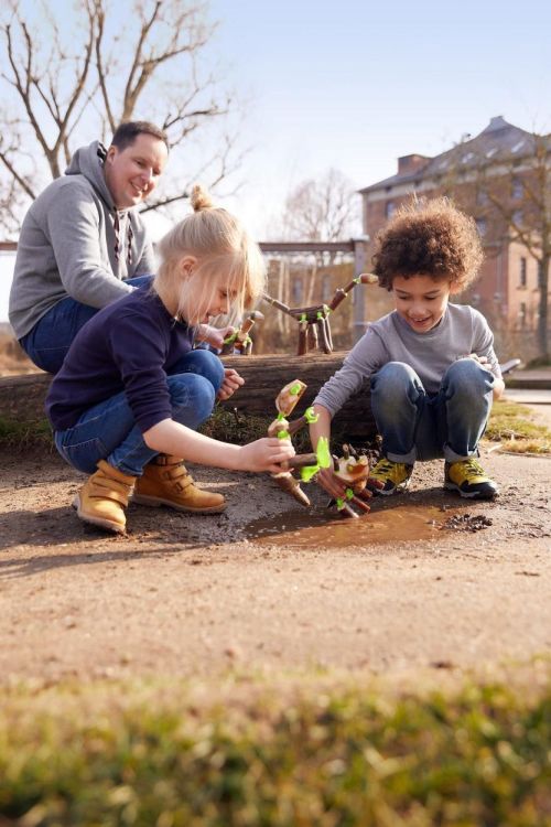 Haba Terra Kids Connectors 'Dinosaurussen' (306309) - SPADT - speelgoed met advies