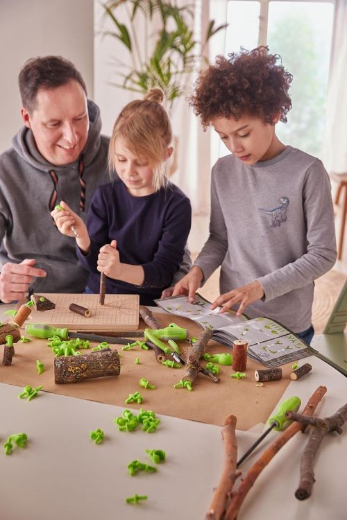 Haba Terra Kids Connectors 'Dinosaurussen' (306309) - SPADT - speelgoed met advies