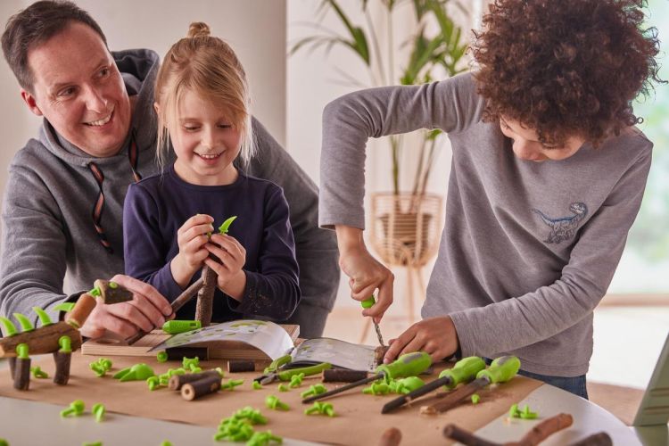 Haba Terra Kids Connectors 'Dinosaurussen' (306309) - SPADT - speelgoed met advies