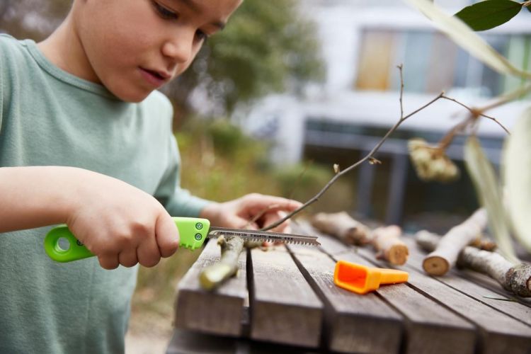 Haba Terra Kids Handzaag (1306913001) - SPADT - speelgoed met advies