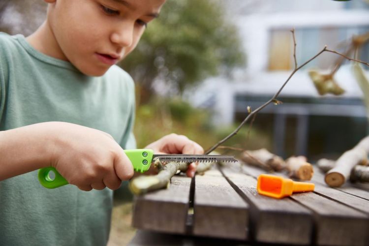 Haba Terra Kids Handzaag (1306913001) - SPADT - speelgoed met advies