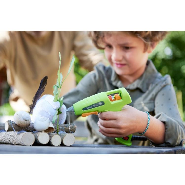 Haba Terra Kids Hetelijmpistool (1305380001) - SPADT - speelgoed met advies