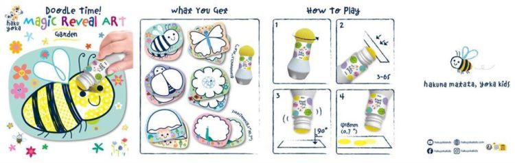 Haku Yoka Magic Reveal Art Tuin (7333187) - SPADT - speelgoed met advies