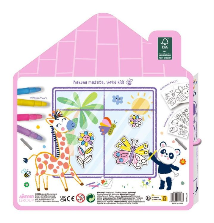 Haku Yoka Window Art Tuin (7333166) - SPADT - speelgoed met advies