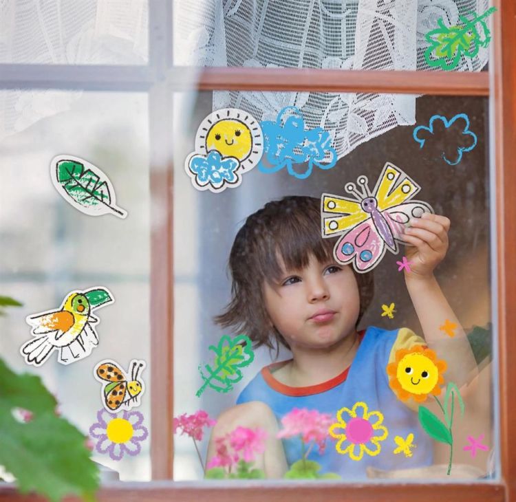 Haku Yoka Window Art Wilde Dieren (7333165) - SPADT - speelgoed met advies