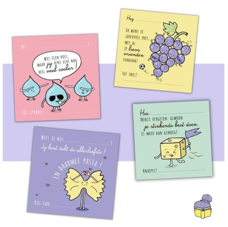 Hanne Luyten Brooddoosbriefjes Reeks 3 () - SPADT - speelgoed met advies