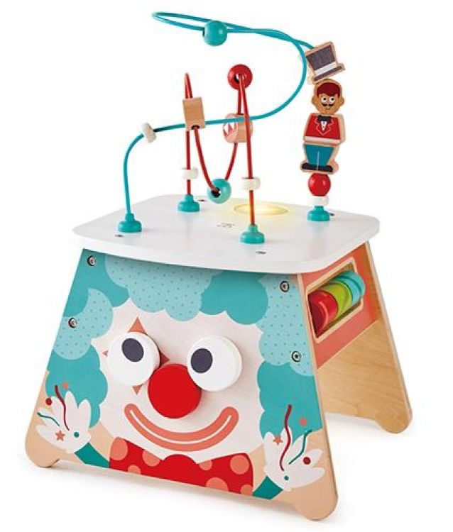 Hape Activiteitenkubus Light Up Circus (E1813) - SPADT - speelgoed met advies