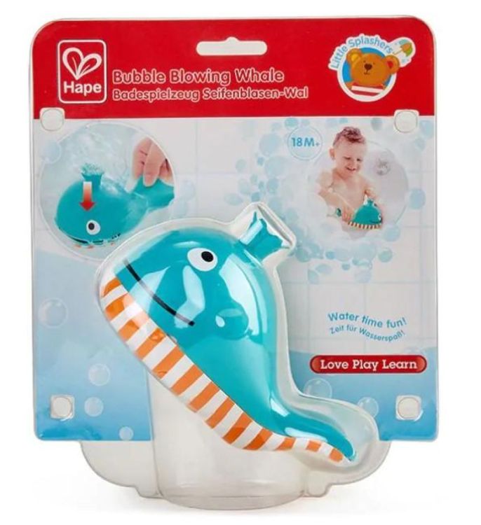 Hape Badspeelgoed Walvis Bellenblaas (E0216) - SPADT - speelgoed met advies